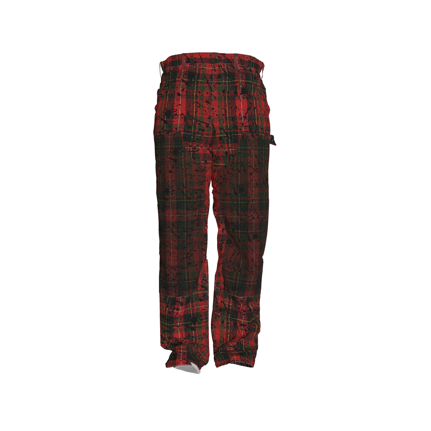 Punk Tartan MotoStripe™ Carpenter pants