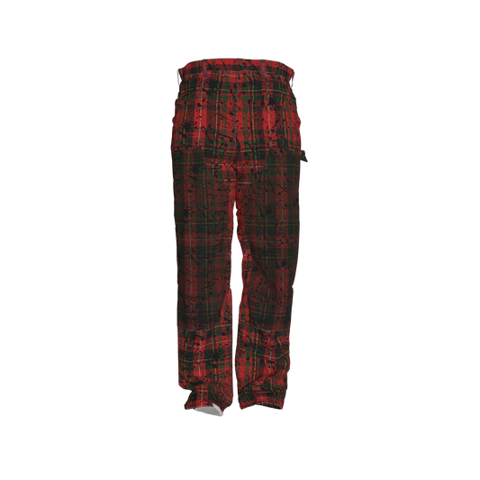 Punk Tartan MotoStripe™ Carpenter pants