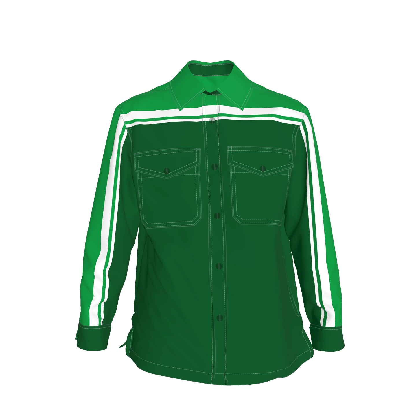 The Green Team Corduroy MotoStripe™ Shirt-Jacketd