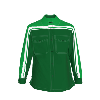 The Green Team Corduroy MotoStripe™ Shirt-Jacketd