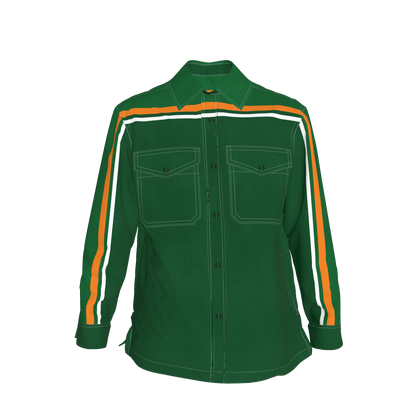 Ireland MotoStripe™ Denim Shirt Jacket 🇮🇪☘️✨