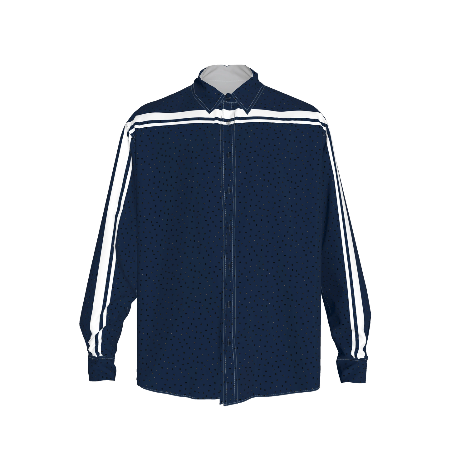 Navy black dot MotoStripe™ Oversize Men's