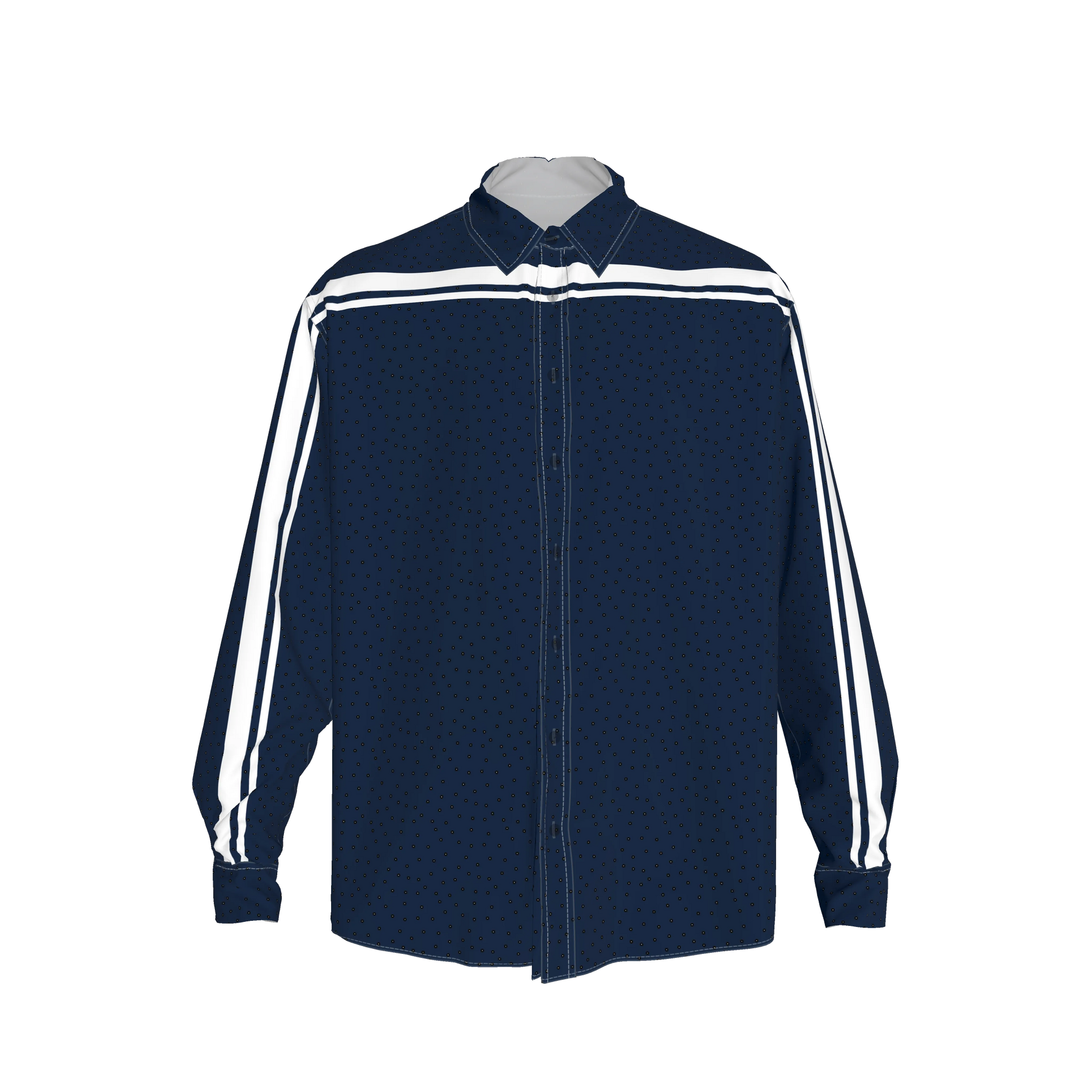 Navy black dot MotoStripe™ Oversize Men's