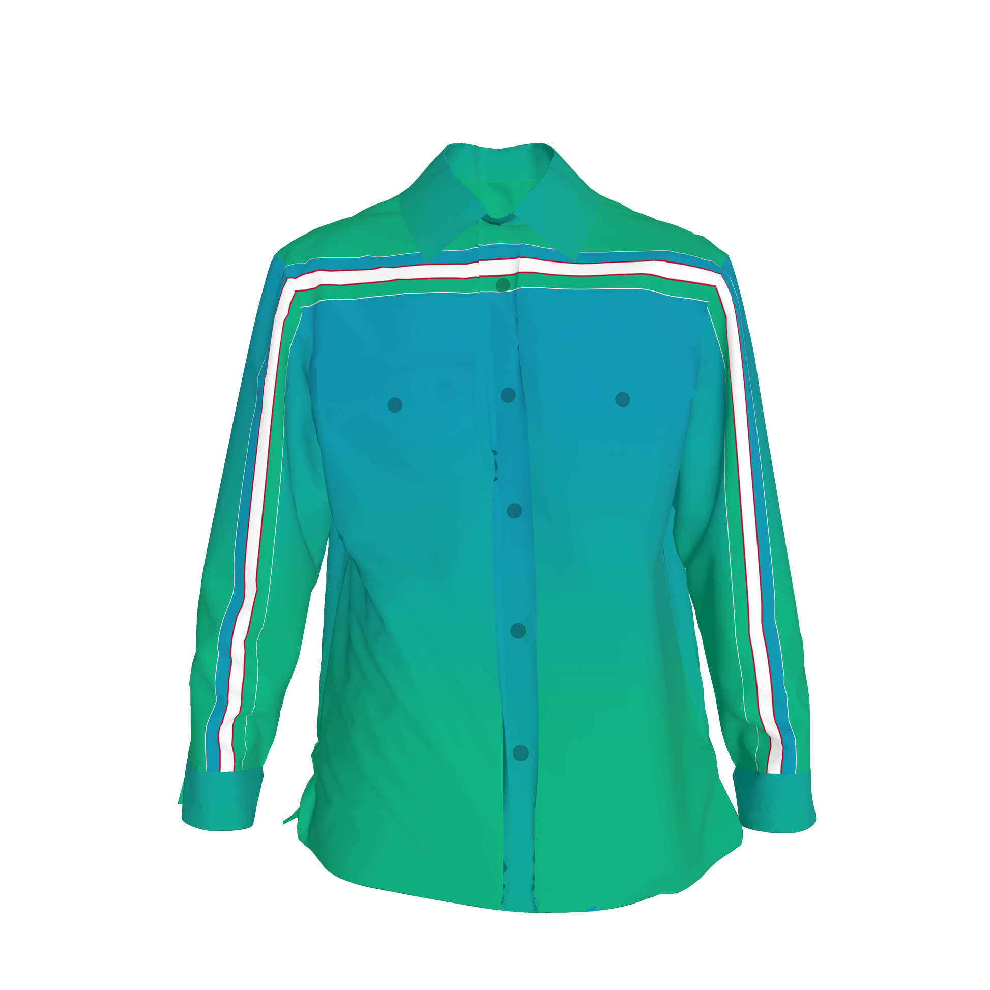 blue to green gradient with Uzbekistan MotoStripe™