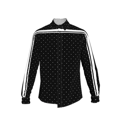 Polka Dot MotoStripe™ Slim Men's Shirt