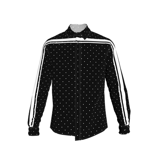 Polka Dot MotoStripe™ Slim Men's Shirt