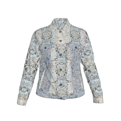 💙 Splatter Canvas Jean Jacket
