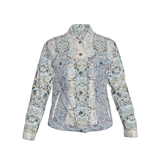 💙 Splatter Canvas Jean Jacket
