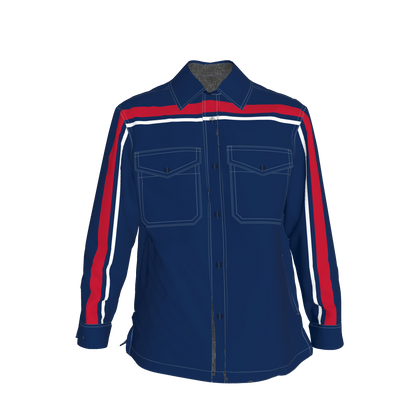 RWB MotoStripe™ Pima Snap Shirt - Shirt Jacket