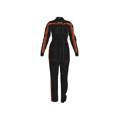 Orange MotoStripe™ Jumpsuit