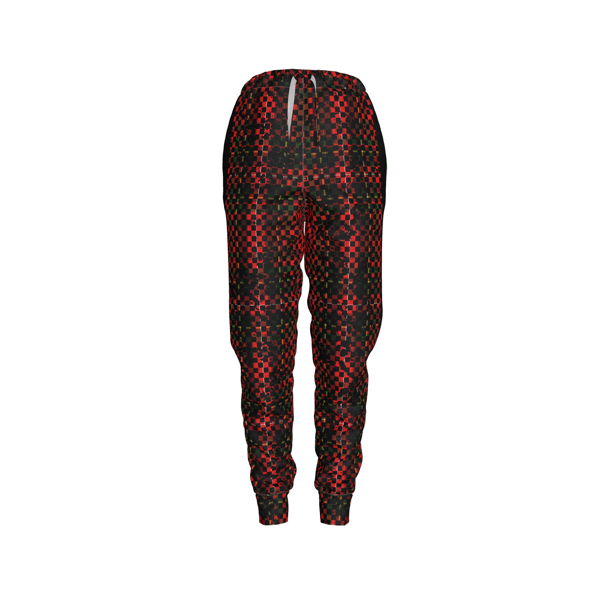 Tartan Chequed Splat MotoStripe™ Women's Jogger