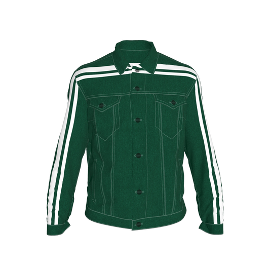 Gotham Green & White MotoStripe™