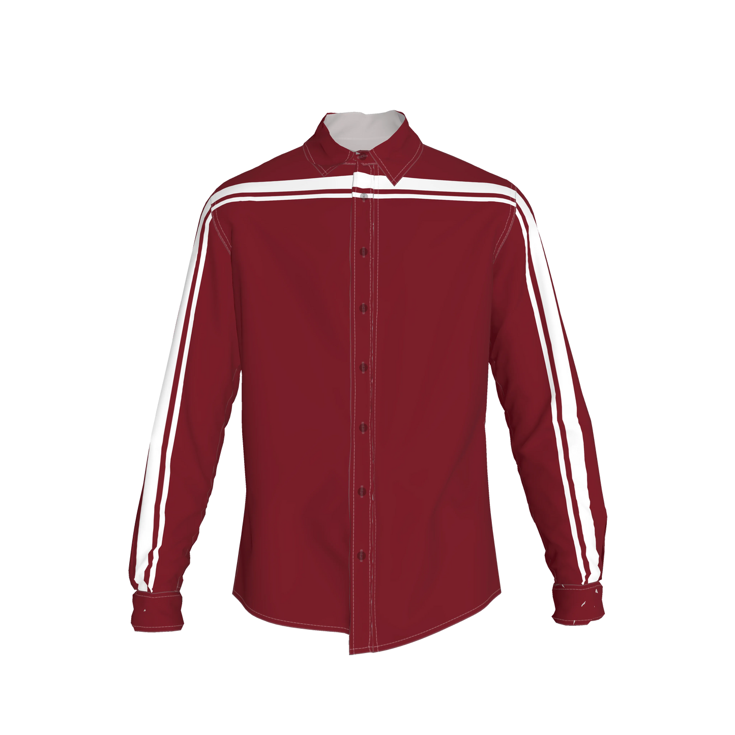 Crimson MotoStripe™ Slim Men's Shirt