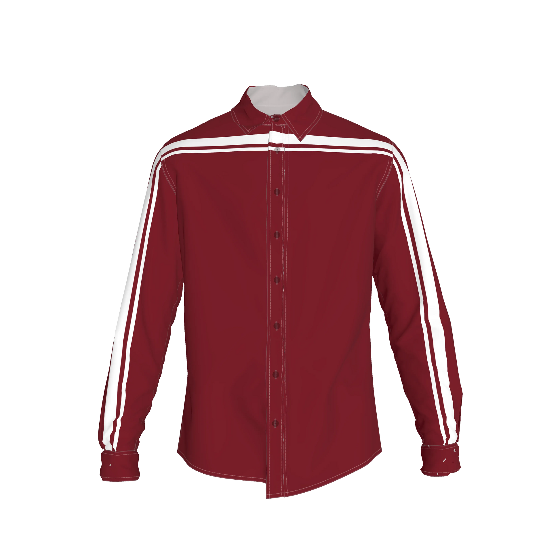 Crimson MotoStripe™ Slim Men's Shirt