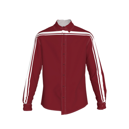 Crimson MotoStripe™ Slim Men's Shirt