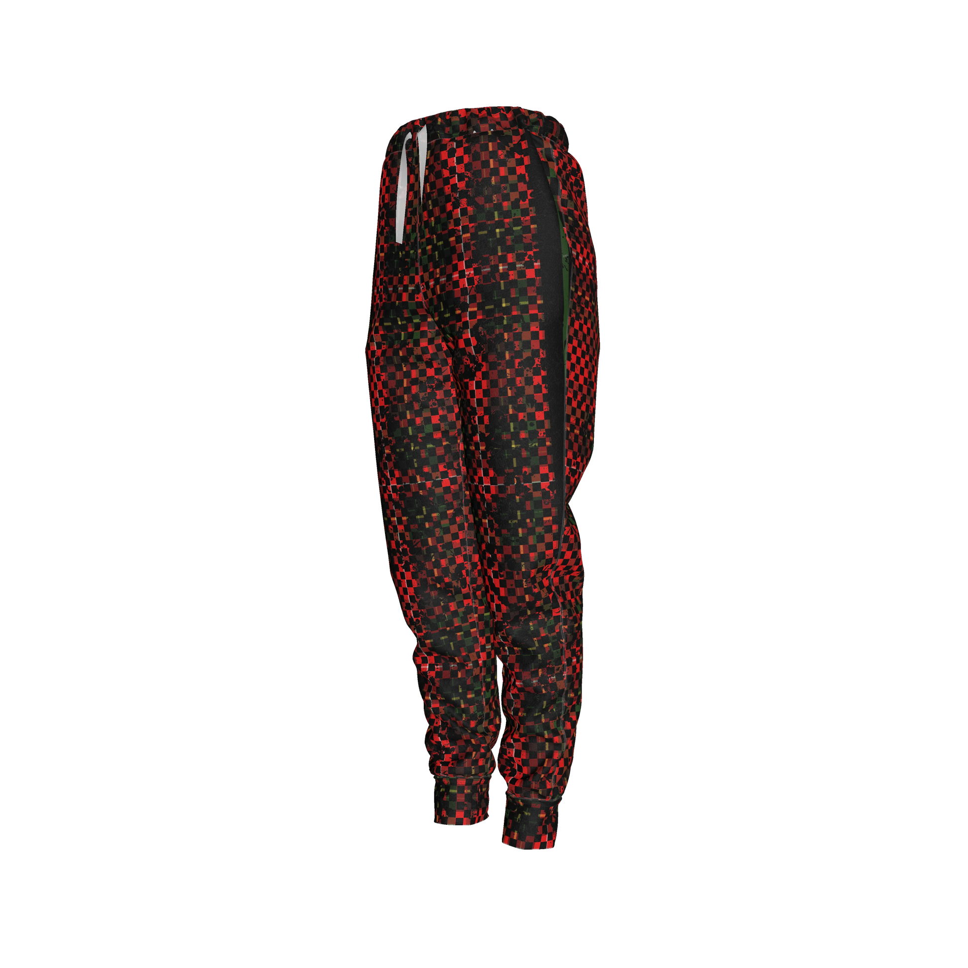 Tartan Chequed Splat MotoStripe™ Women's Jogger