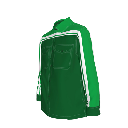 The Green Team Corduroy MotoStripe™ Shirt-Jacketd