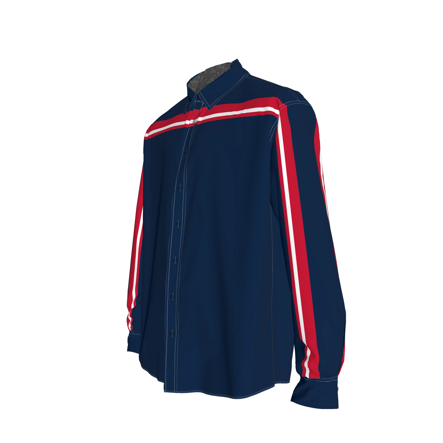 Red Sox Blue MotoStripe™ Oversize Men's