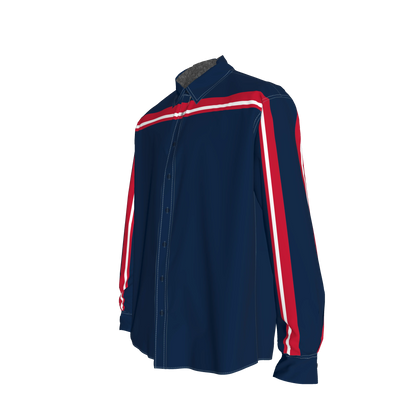 Red Sox Blue MotoStripe™ Oversize Men's