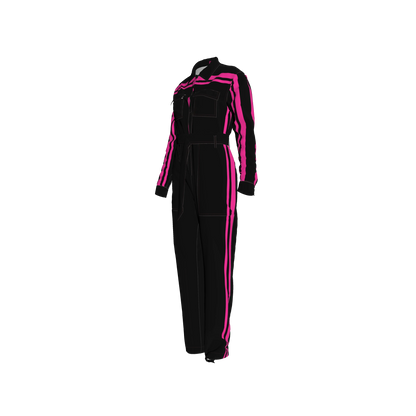 Pink🩷 MotoStripe™ Jumpsuit