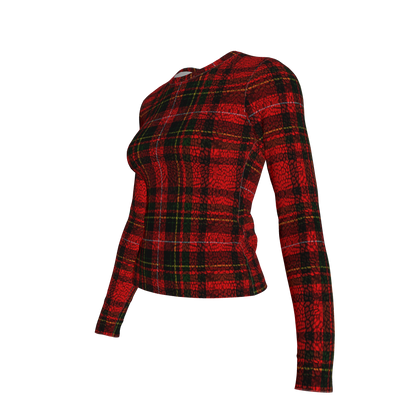 Leopard Tartan Tee 2