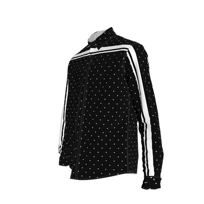 Polka Dot MotoStripe™ Slim Men's Shirt