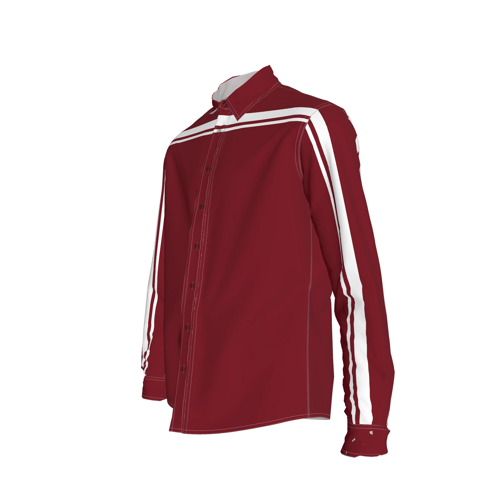 Crimson MotoStripe™ Slim Men's Shirt