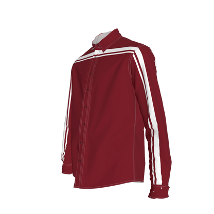 Crimson MotoStripe™ Slim Men's Shirt