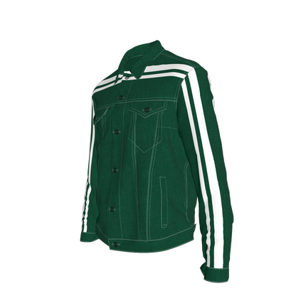 Gotham Green & White MotoStripe™