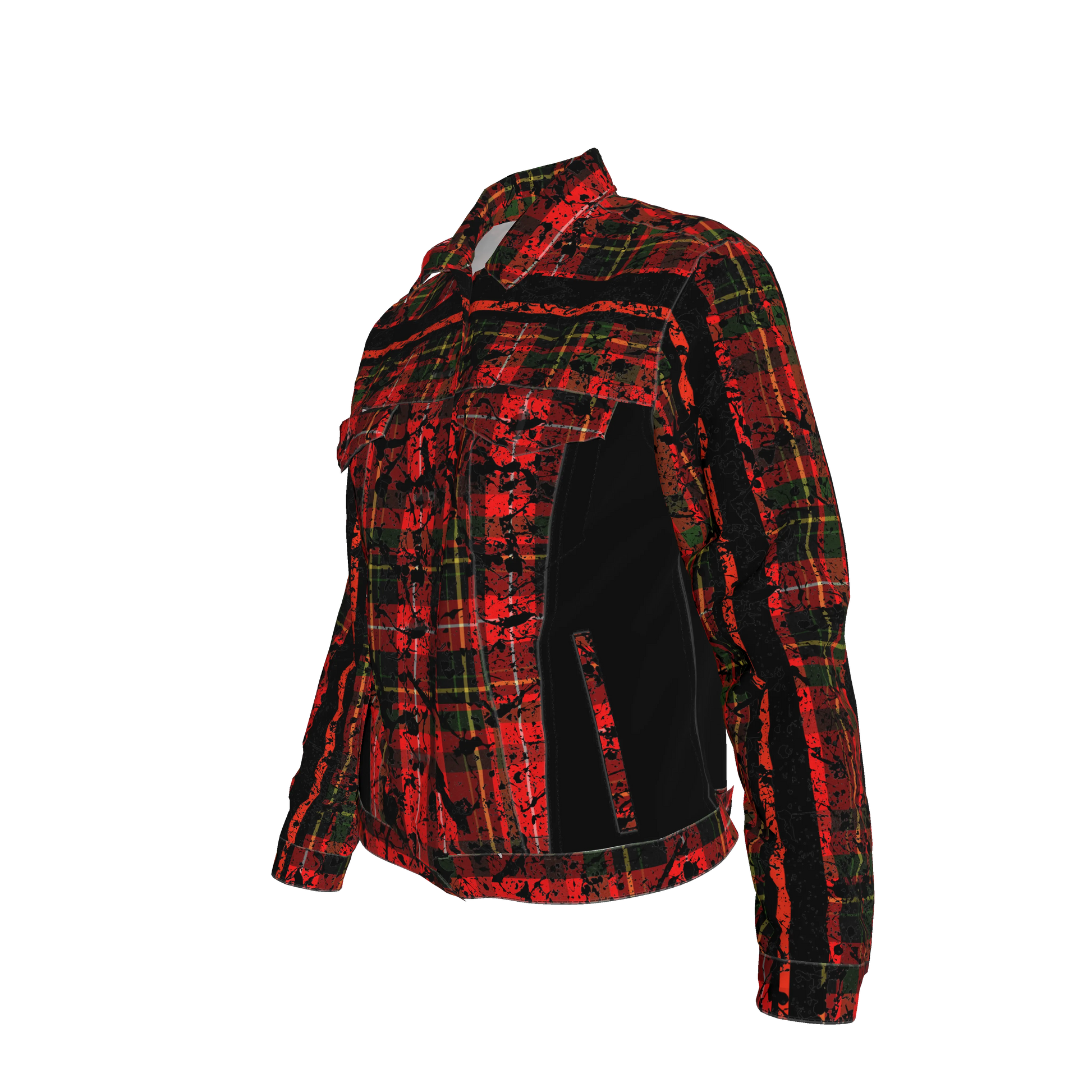 Tartan Womens MotoStripe™ Jean Jacket
