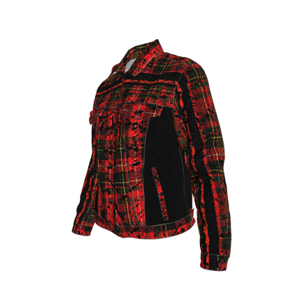 Tartan Womens MotoStripe™ Jean Jacket