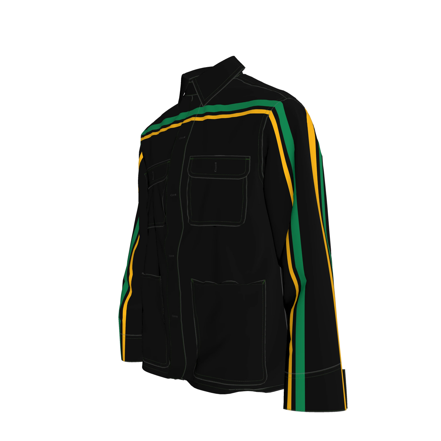 Jamaica🇯🇲 MotoStripe™ Chore Coat