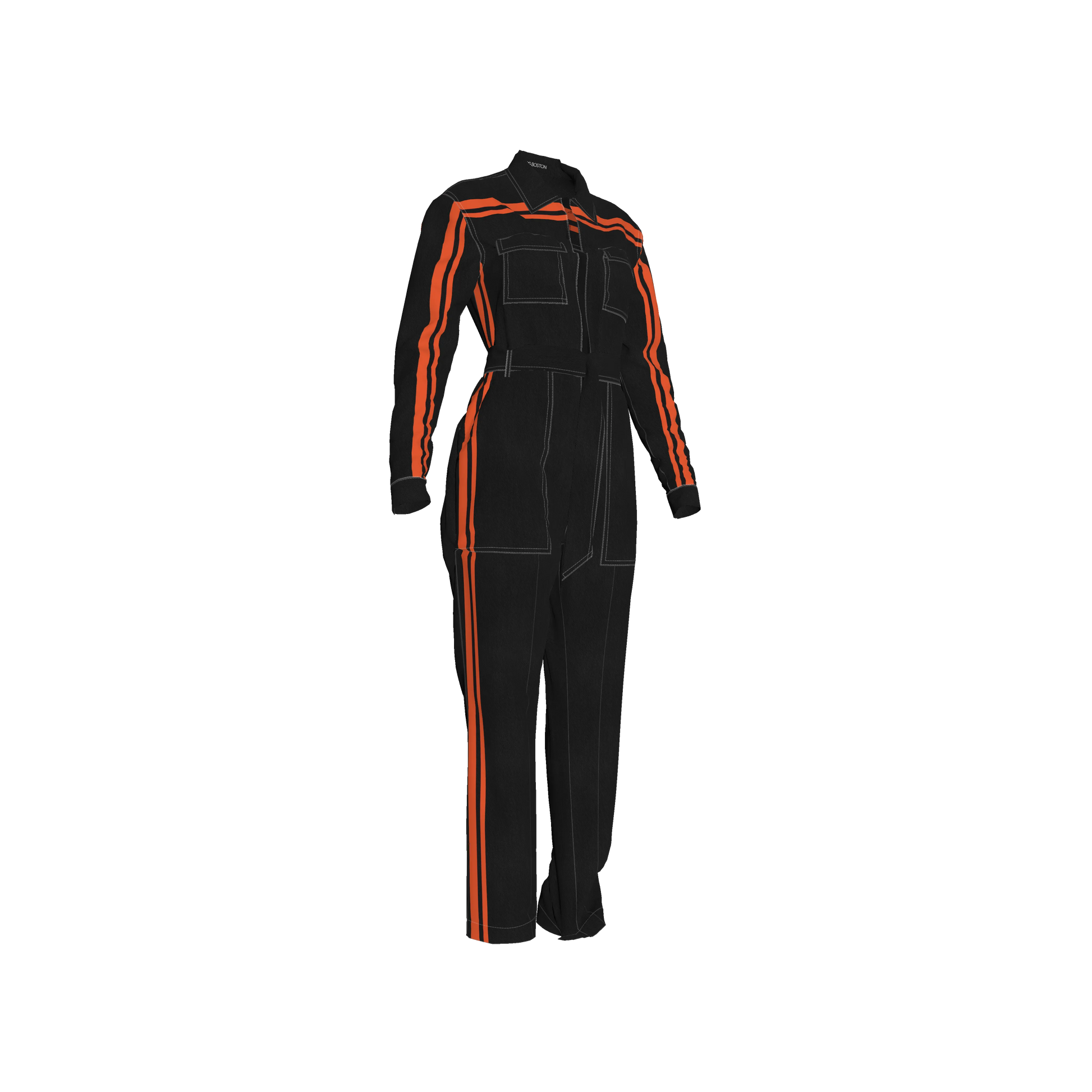 Orange MotoStripe™ Jumpsuit