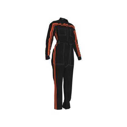 Orange MotoStripe™ Jumpsuit
