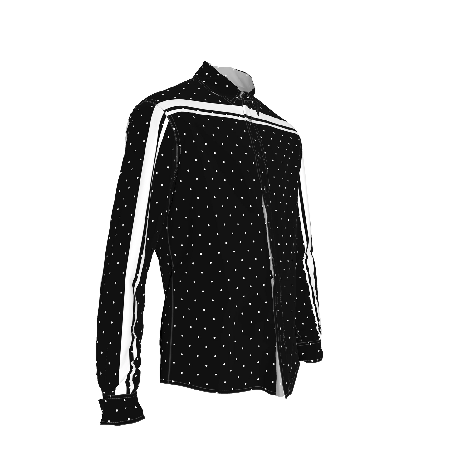 Polka Dot MotoStripe™ Slim Men's Shirt