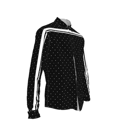 Polka Dot MotoStripe™ Slim Men's Shirt