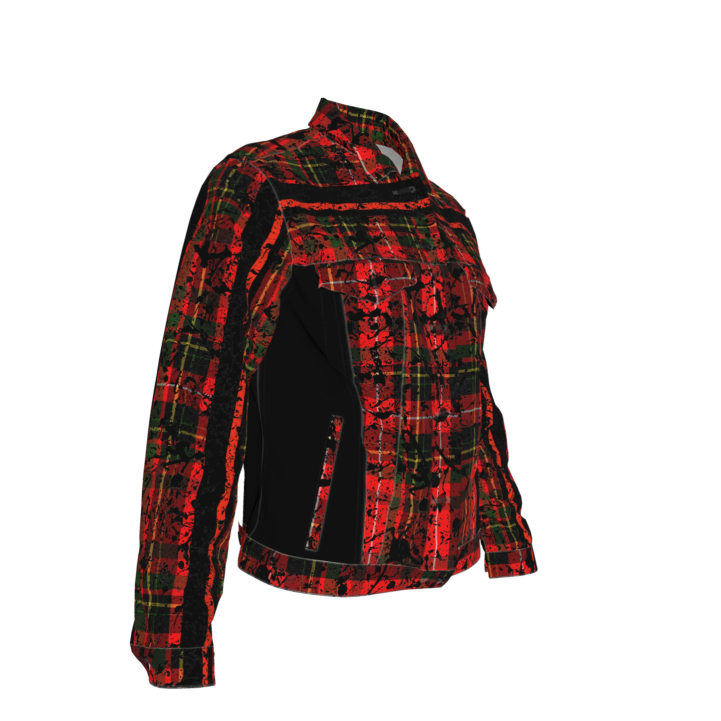 Tartan Womens MotoStripe™ Jean Jacket
