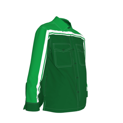 The Green Team Corduroy MotoStripe™ Shirt-Jacketd