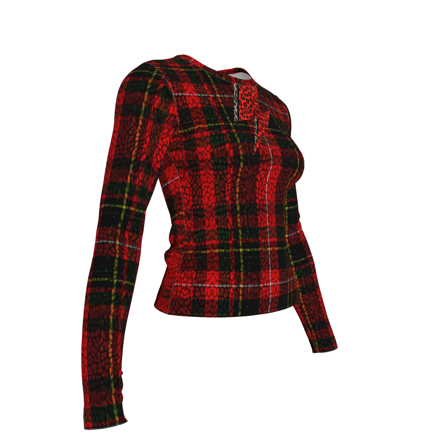 Bolt Leopard Tartan Tee