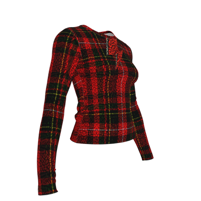 Bolt Leopard Tartan Tee