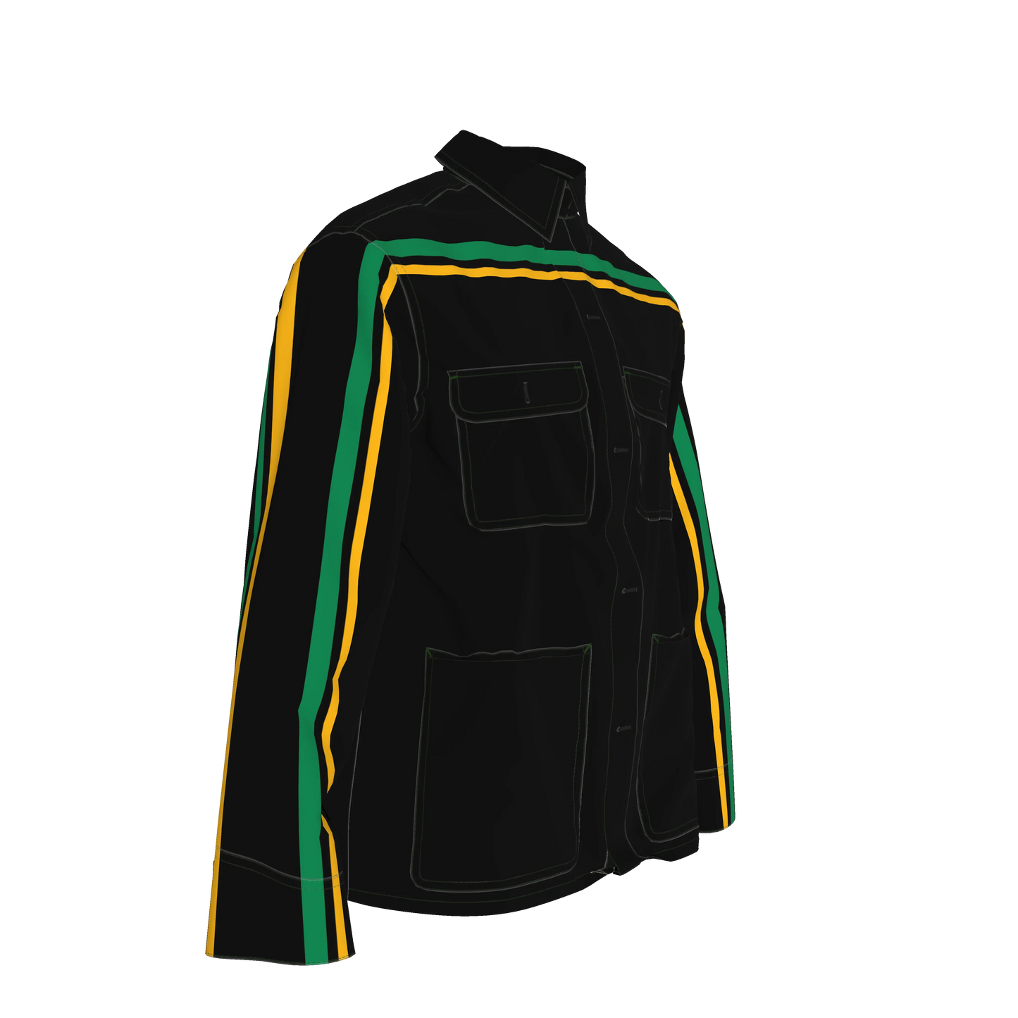 Jamaica🇯🇲 MotoStripe™ Chore Coat