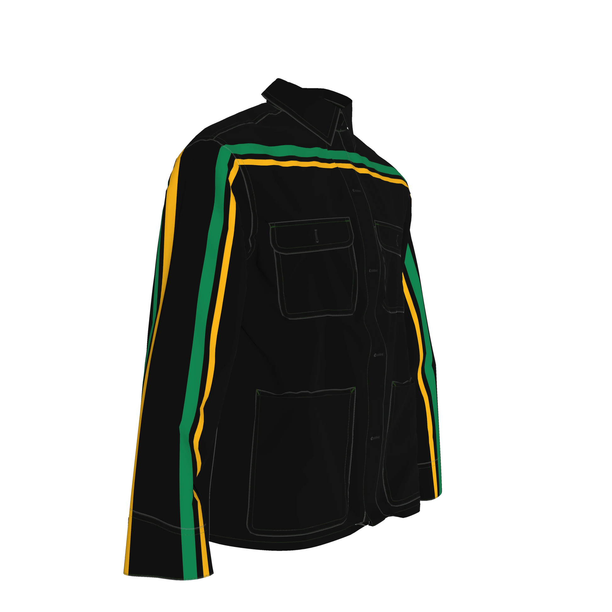 Jamaica🇯🇲 MotoStripe™ Chore Coat