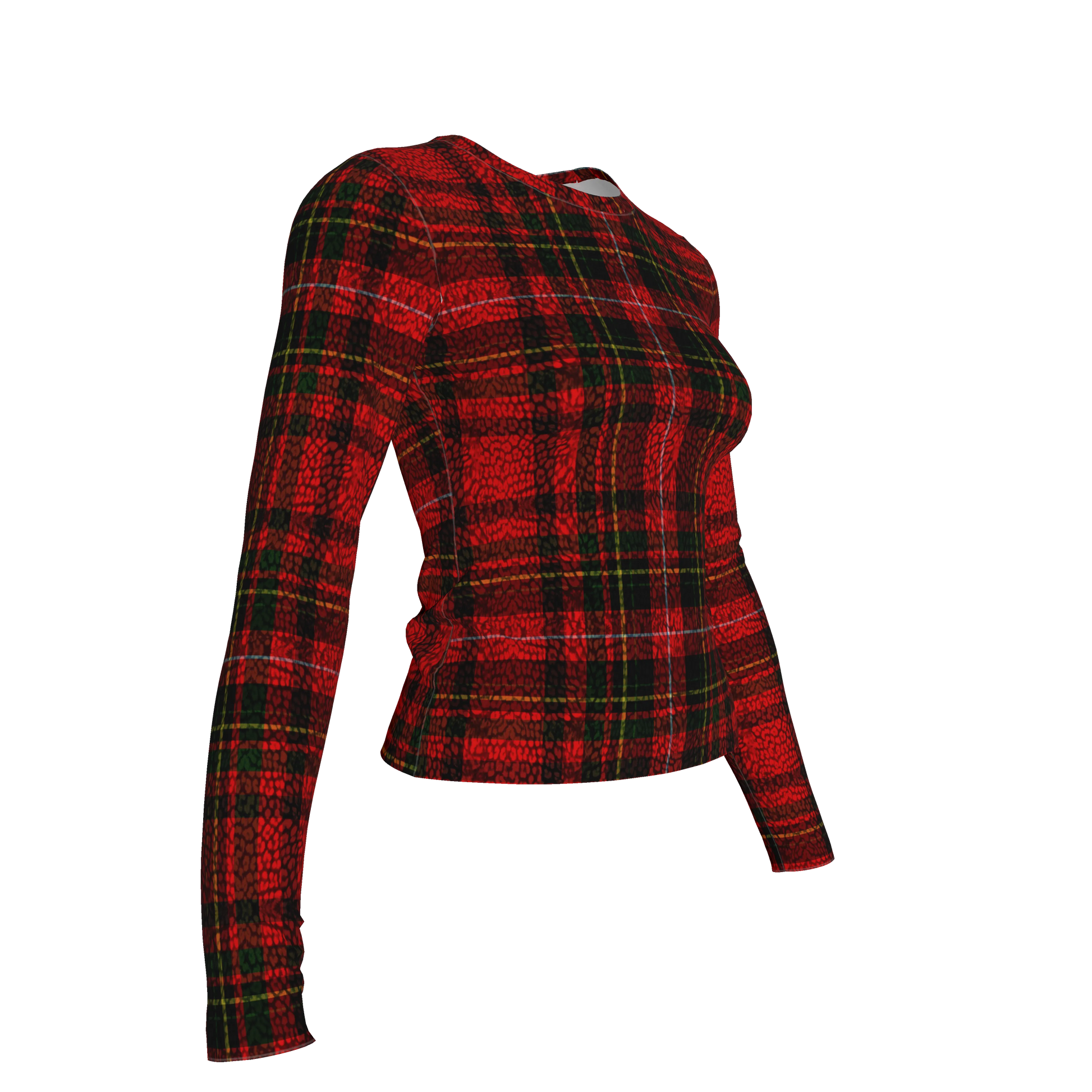 Leopard Tartan Tee 2