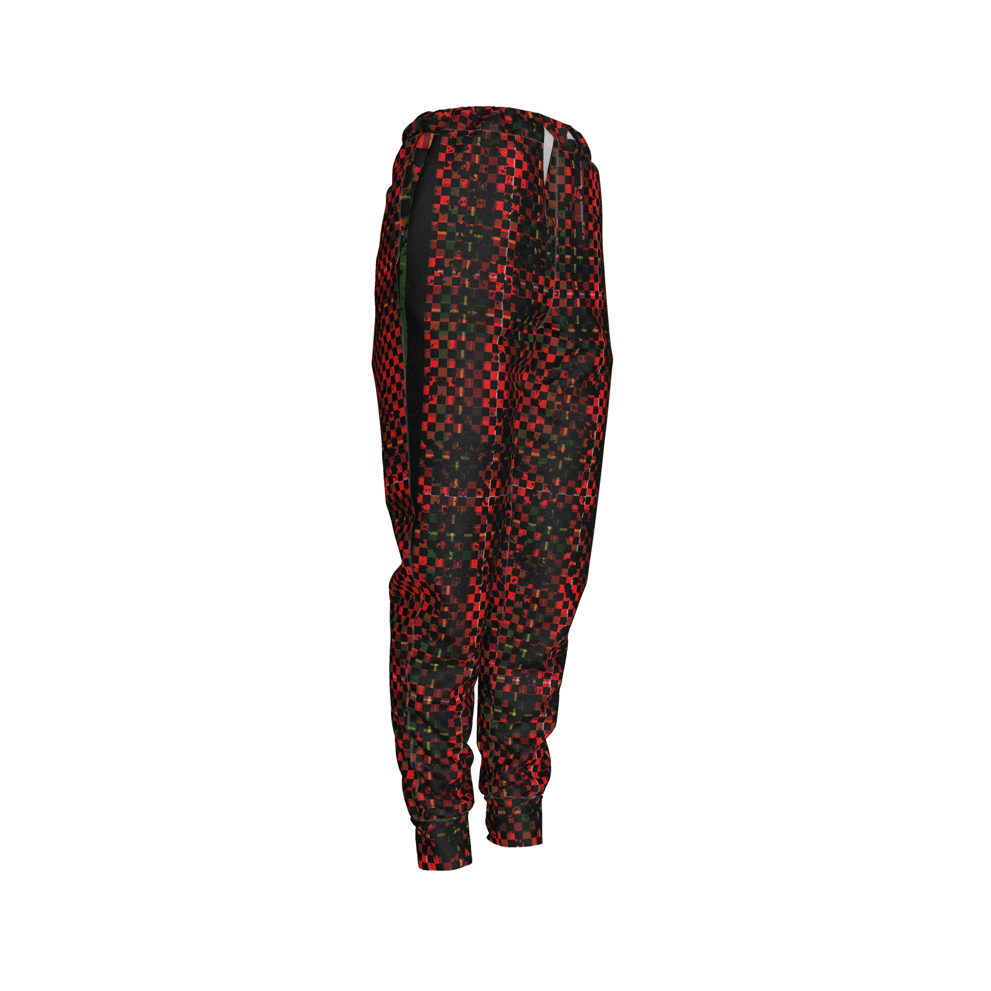 Tartan Chequed Splat MotoStripe™ Women's Jogger