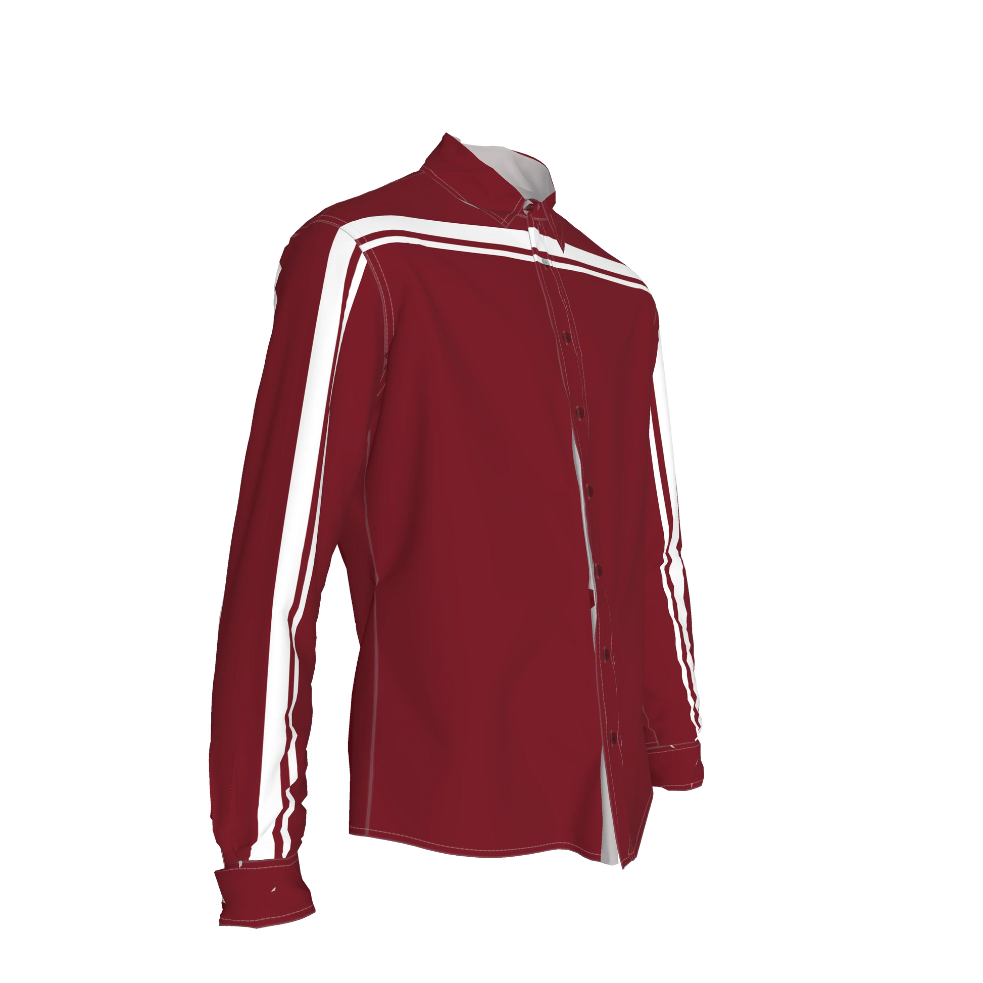 Crimson MotoStripe™ Slim Men's Shirt