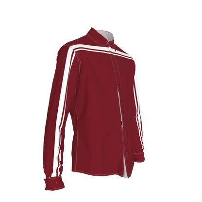 Crimson MotoStripe™ Slim Men's Shirt