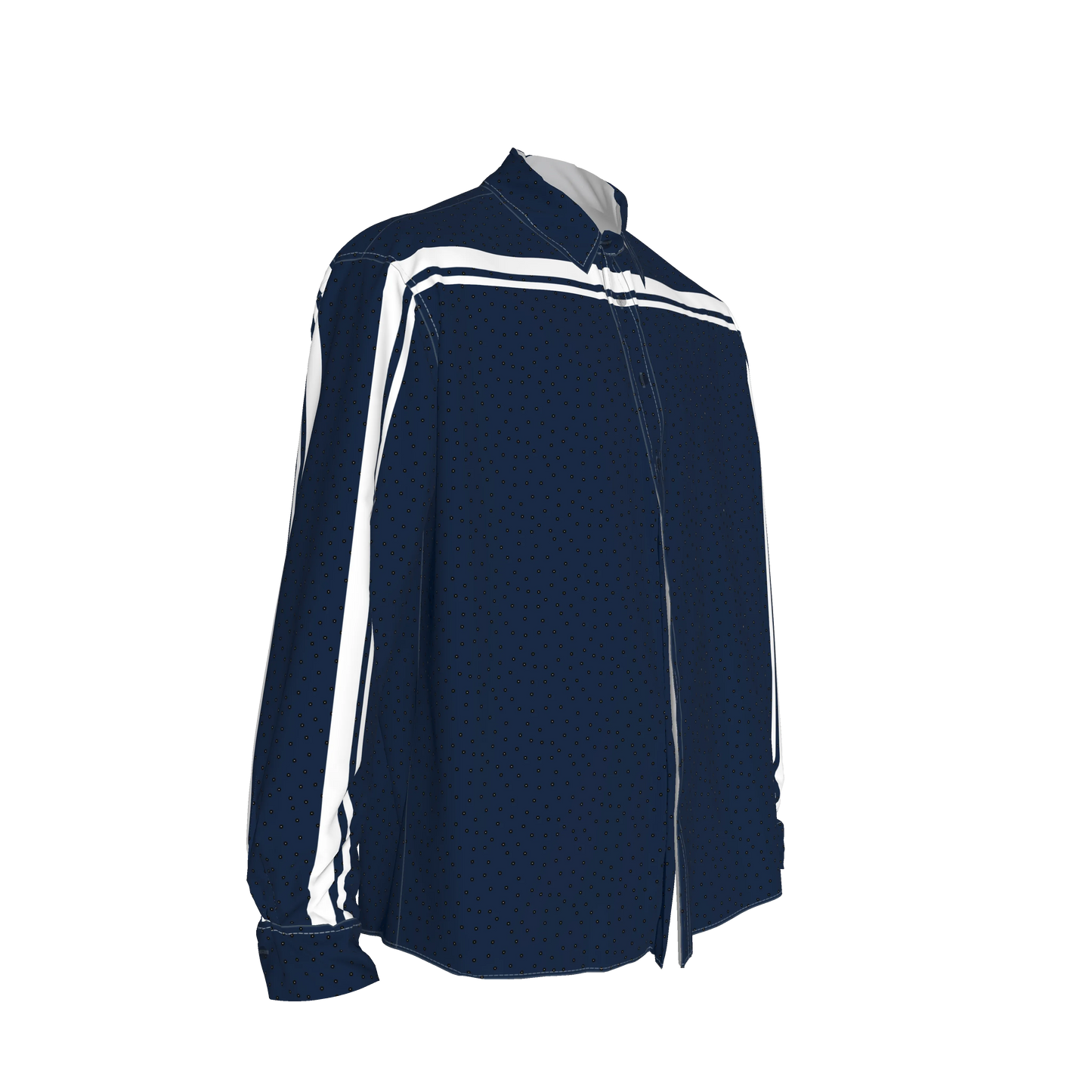 Navy black dot MotoStripe™ Oversize Men's
