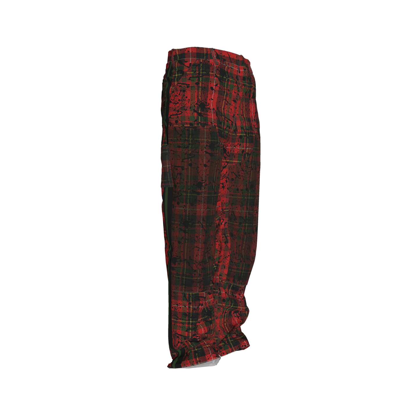 Punk Tartan MotoStripe™ Carpenter pants