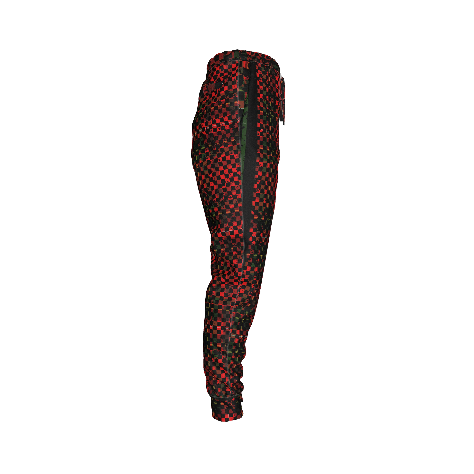 Tartan Chequed Splat MotoStripe™ Women's Jogger
