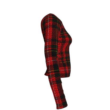 Bolt Leopard Tartan Tee